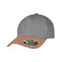 110 Melange Mix Cap - Dark Grey/Black - One Size