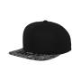 Bandana Snapback - Black/Paisley - One Size