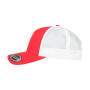 5-Panel Retro Trucker 2-Tone Cap - Black/White - One Size