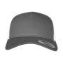 5-Panel Retro Trucker 2-Tone Cap - Charcoal/White - One Size