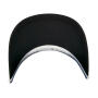 110 Recycled Cap 2-Tone - Black/White - One Size