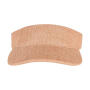 Bast Visor Cap - Natural - One Size