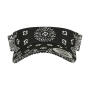 Visor Bandana Print - Black - One Size