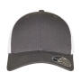 110 Mesh 2-Tone Cap - Charcoal/White - One Size