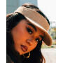 Bast Visor Cap - Natural - One Size