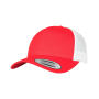 5-Panel Retro Trucker 2-Tone Cap - Black/White - One Size